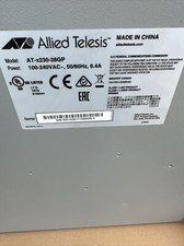 ALLIED TELESIS AT-X230-28GP-10 EDGE SWITCH 990-004647-10 VERINT BA-SW-28POE+ picture