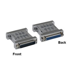 10PCS DB25 Male to Female Serial Mini Tester Troubleshoot/Diagnose RS232 Device picture
