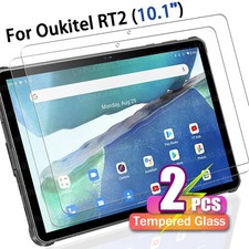 2PCS OUKITEL RT2 rt2 10.1 inch 2022 Tempered Glass Film Cover Screen Protector picture