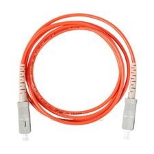 30M SC UPC-SC UPC Fiber Optic Patch Cord Simplex Multimode OM2 50/125 Jumper picture