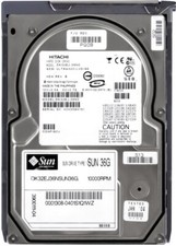 HARD DRIVE SUN 3900111-04 36GB 10000RPM 4MB SCSI U320 DK32EJ36NSUN36G 3.5