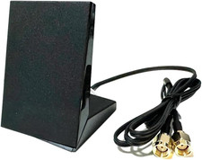 2T2R Antenna Dual Band Wi-Fi Moving Antenna with 2.62Ft Extension Cable for PC D picture
