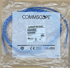Commscope Uniprise CAT6 10ft Blue Patch Cords UNC6-BL-10F  CAT 6 picture