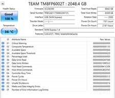 Team Group TM8FP6002T0C101 2TB,Internal,M.2 2280 Hard Drive picture
