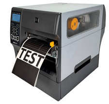 Zebra ZT420 (Earlier Model Than ZT421) Label Printer 300dpi Peel Rewind LAN USB picture
