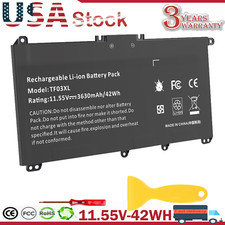 TF03XL Battery For Pavilion 15-CD 920046-541 920070-855 HSTNN-LB7X HSTNN-LB7L US picture