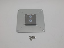 Humanscale Monitor Arm Vesa Plate Mount M/Flex 100mm M8 M2 (Silver) w/ Screws picture