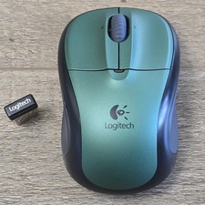 Logitech M305 Wireless Optical Mouse Green With Nano Receiver picture