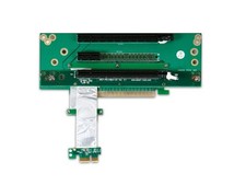 PCI-Express PCIE x16 x 2 + PCIE x1 Triple Slot 2U Riser card with Ribbon picture