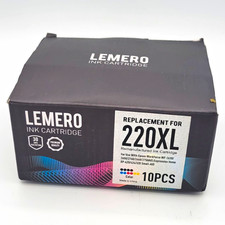 LEMERO Ink Cartridges for Epson 220XL WF-2630 XP-420 10PK #2 of 2 In Stock picture