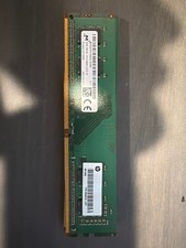 4GB Micron DDR4-2400 Desktop UDIMM Used — MTA4ATF51264AZ-2G3B1 HP 854912-001 picture