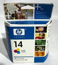 HP 14 Tri-Color Genuine/Original Inkjet Ink Cartridge C5010DN picture