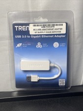 TRENDnet TU3-ETG USB 3.0 to Gigabit Ethernet Adapter White New Sealed picture