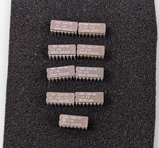(9) IBM PC XT 64KBit RAM memory chips (~4164) IBM 2164-20 ~ 64K Memory Upgrade picture
