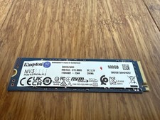 Kingston NV3 500GB NVMe SSD • PCIe 4.0 M.2 2280 • SNV3S/500G • Internal Drive picture