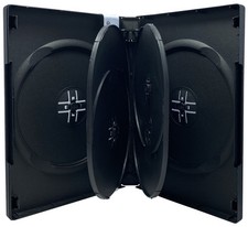 Black 6 Disc DVD Cases Lot picture