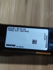 Used BLX2 H9 wireless microphone handheld, frequency 512-542MHz (FedEx/DHL) picture