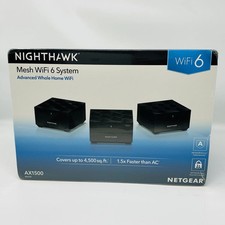 Netgear Nighthawk Dual-band AX1500 3-Pack MK6W MR60 Mesh Wifi Router System NEW picture