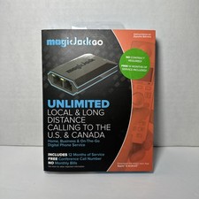 (Open Box) Magic Jack Go 2017 VOIP Phone Adapter Home- On-The-Go Digital Service picture