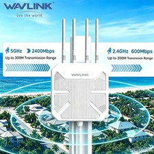 WAVLINK AX3000 AX1800 OUTDOOR WIFI 6 EXTENDER WATERPROOF ROUTER ACCESS POINT picture