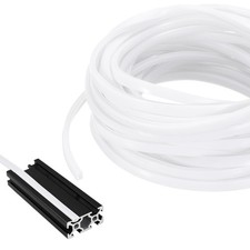20m / 65.6ft Aluminum Extrusion T Slot Cover Flat Seal, Protection Dust Strip... picture