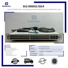 Arista DCS-7050SX2-72Q-R 48 Port 10GB SFP+ 6x 40GB QSFP+ B-F Switch picture