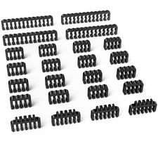 Pc Cable Combpsu Cables Combs Kit For Extension Cable Management 24 Pcs Set 12vh picture
