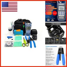 Duogalia Fiber Termination Kit Optical Power Meter Cleaver 6C FTTH Tool Kit picture