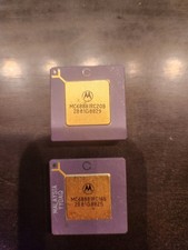 Motorola MC68881RC20B, MC68881RC16B Lot of 2 picture