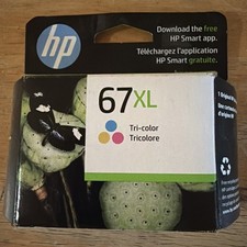 Genuine -OEM HP 67XL High Yield Tri-Color Original Ink Cartridge(3YM58AN) picture