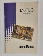 Biostar M6TLC Slot 1 Motherboard User's Manual / Manual picture