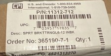 CHATSWORTH CPI Triangular Support Bracket #11312-712 picture