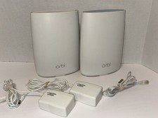 Pair of Orbi Netgear Whole Home Wi-Fi Routers - RBR50 and Satellite RBS50 picture