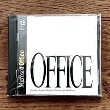 Microsoft Office 1994 Standard (Part No.55662) CD ROM in Original Sealed Case. picture