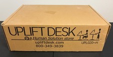 Uplift Desk Single Monitor Arm (Model: UPL020-H) Black - Open box picture