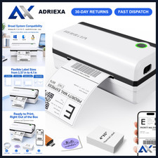 Wireless Bluetooth 4x6 Thermal Shipping Label Printer for E-Commerce, Android/iP picture