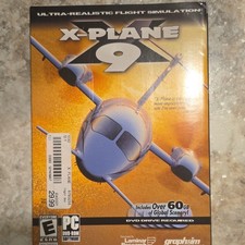 Laminar Research X-Plane 9 Flight Simulator PC DVD for XP/Vista w/ Manual picture
