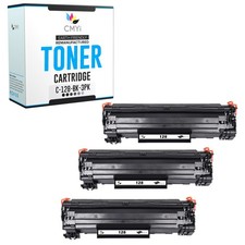 3-Pack Replacement CMYi Toner 128 Cartridges for Canon imageCLASS MF4420n MF4550 picture
