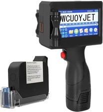 Handheld Inkjet Printer, Printing Height 0.08-0.5 Inch with 4.3Inch Touch Screen picture