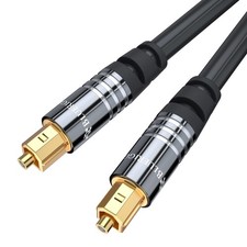 Toslink - Digital Optical Audio Cable 100FT - Fiber Optic Cable picture