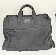 TUMI Messenger Bag Brief Bag Black Ballistic Nylon Made in USA Vintage picture
