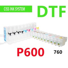 Refillable Empty Cis ciss ink system for SC P600 Printer DTF Printing picture