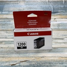 OEM Canon PGI-1200BK Black Ink Tank Cartridge 1200 BK MAXIFY Printer New Sealed picture