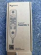 Nuance PowerMic 4 Microphone 9’ ft Cord Speech Recognition Hand Dragon Dictation picture
