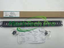 Panduit NKFPL24Y NetKey 24-Port 1U Modular Keystone Patch Panel  picture