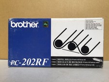 Genuine Brother PC-202RF Refill Rolls 2 Per Box Factory Sealed New In Box picture