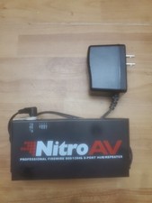 NitroAV FireWire 800/1394b 8-Port Powered Hub/Repeater, Black picture
