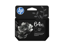 HP 64XL High Yield Black Original Ink Cartridge, ~600 pages, N9J92AN#140 picture