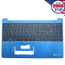For Gateway GWTN156-1 GWTN156-4 GWTN156-5 GWTN156-7 Blue Palmrest US Keyboard picture