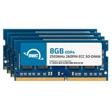 OWC 32GB (4x8GB) DDR4 2933MHz 1Rx8 ECC Unbuffered SODIMM 260pin Memory RAM picture